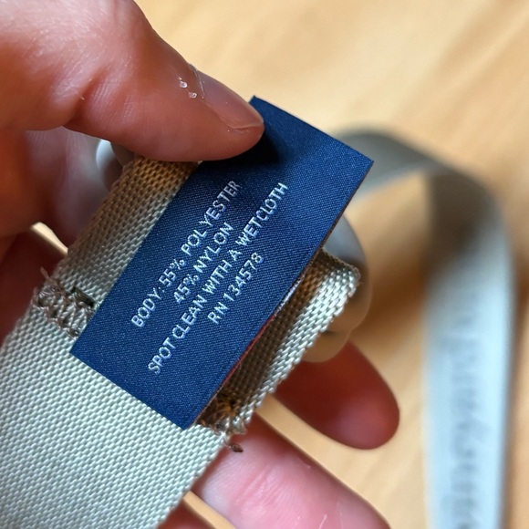 VINEYARD VINES MEN'S NEON POP ON THE GO BELT Medium Grey/Tan 45.5IN - Picture 6 of 6